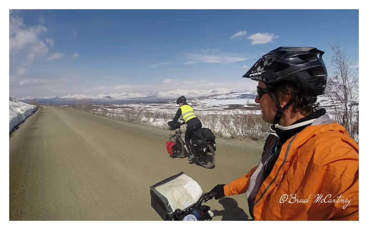 Nearing the top of the pass on the Denali Hwy