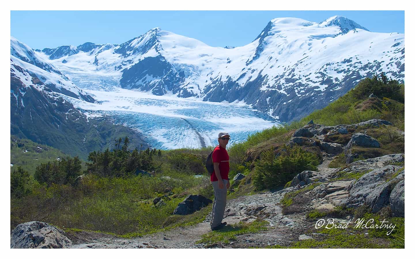 Portage Glacier hike from Whittiet