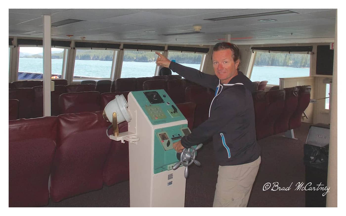 Captain for a day!