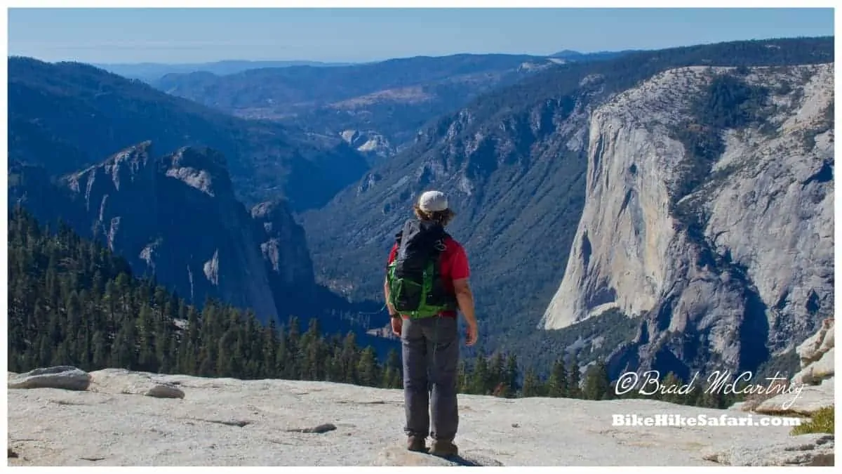 Hiking in Yosemite NP