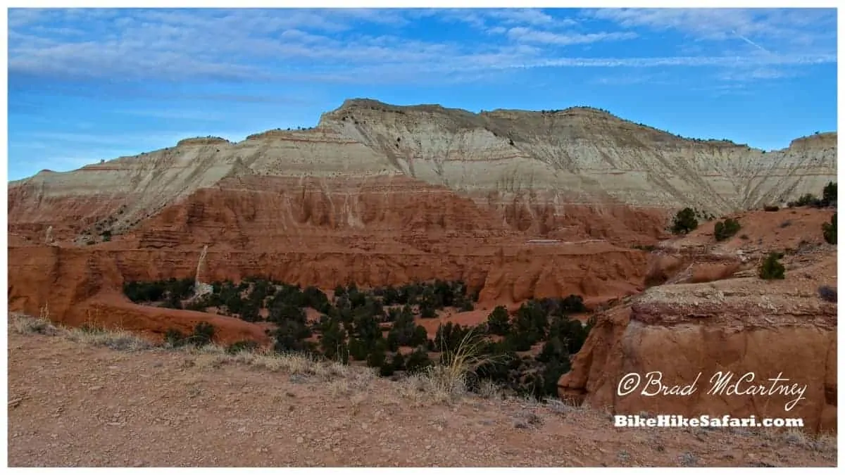 View from Angel's Palace Trail, the campground is just to the right of the picture