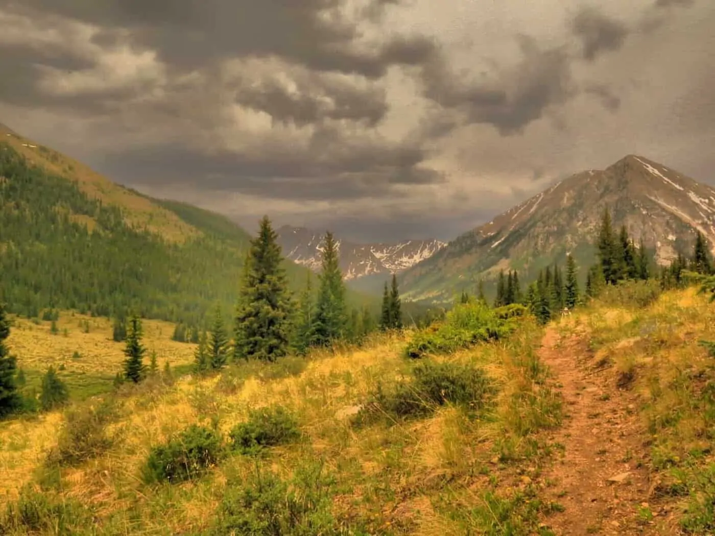 Mountain scenery