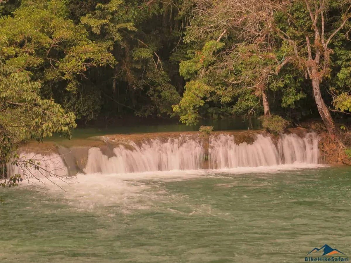 Waterfall near my campsite next to the river Lakanjá