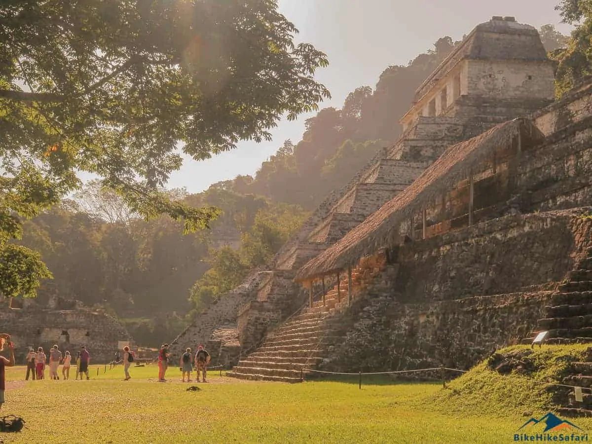 Jungle Pyramids of Palenque Mexico