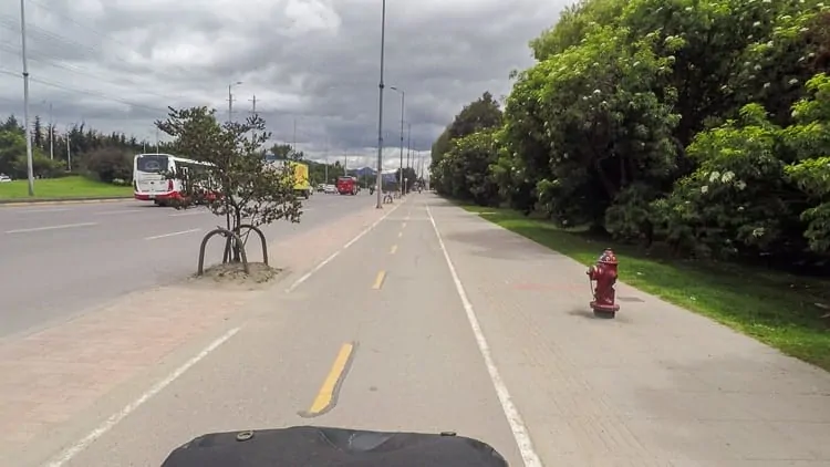 Bogota Bikepaths