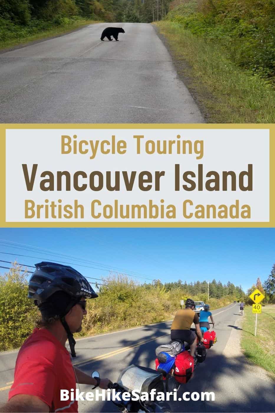 Bicycle Touring Vancouver Island Canada
