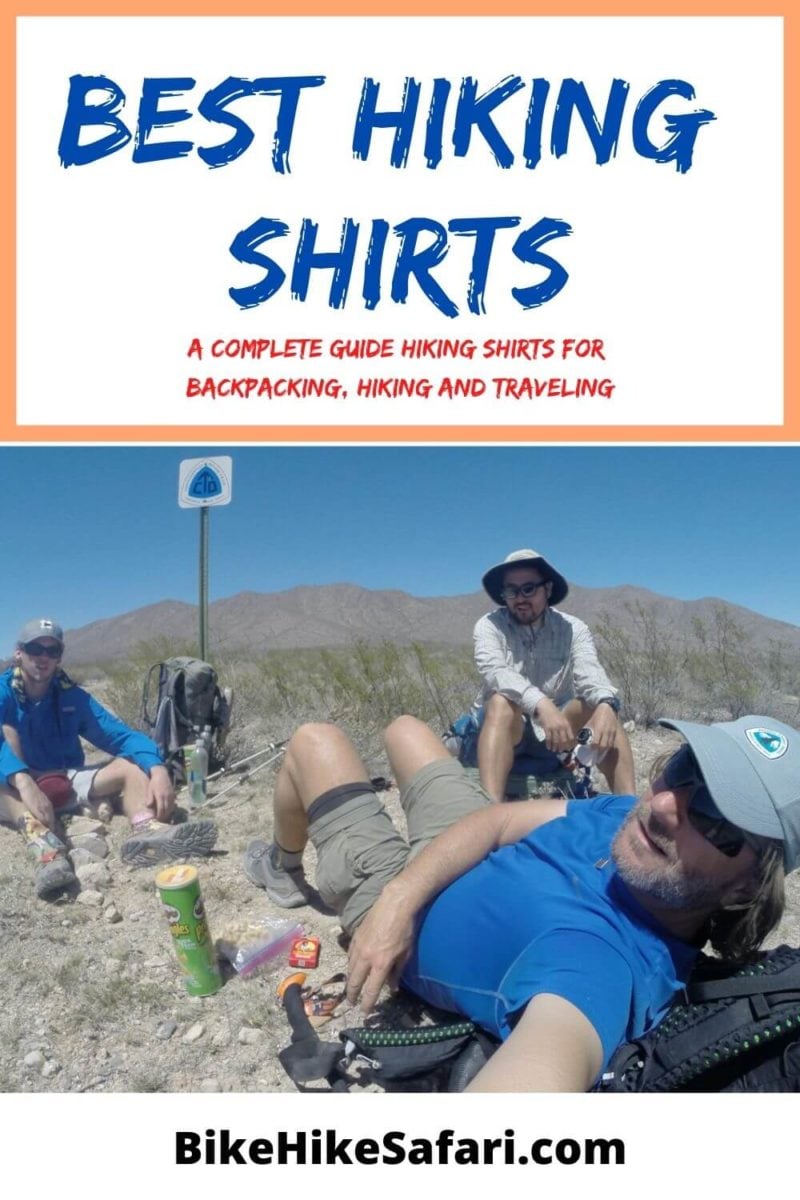 Best Hiking Shirts for Backpacking