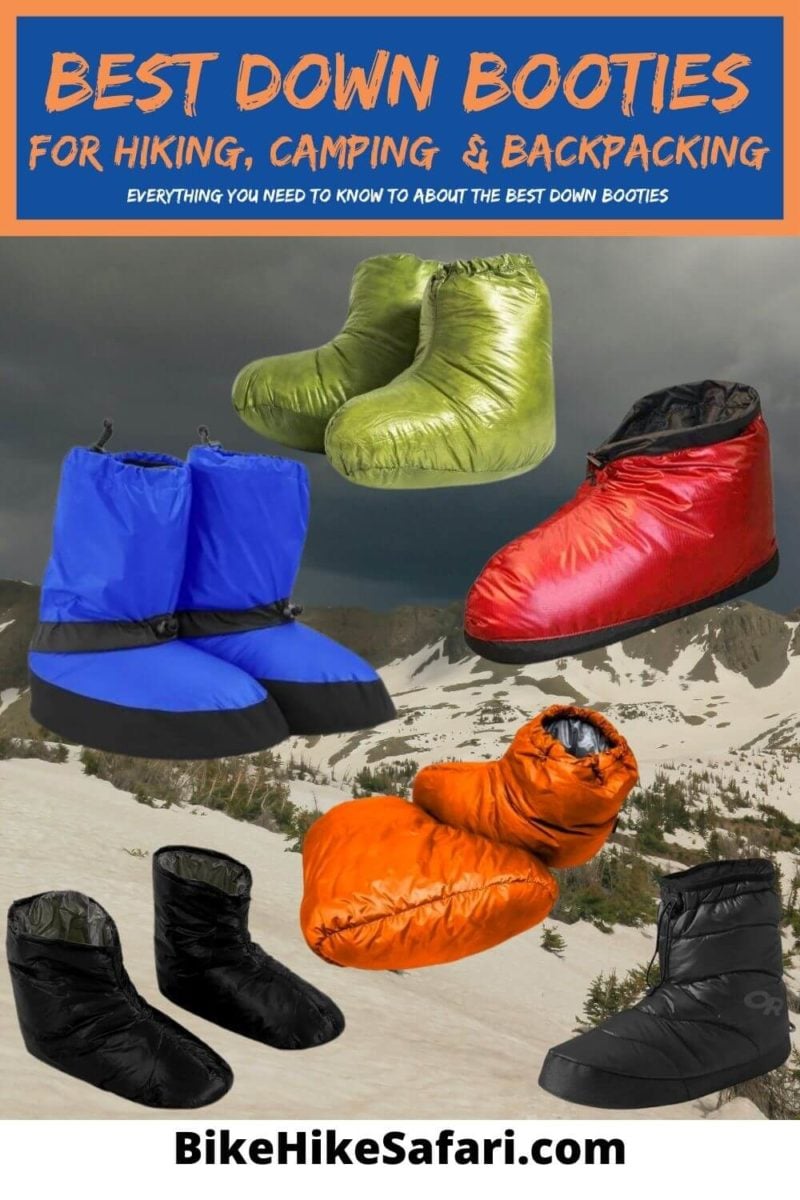 Best Down Booties for Backpacking & Hiking [2024]