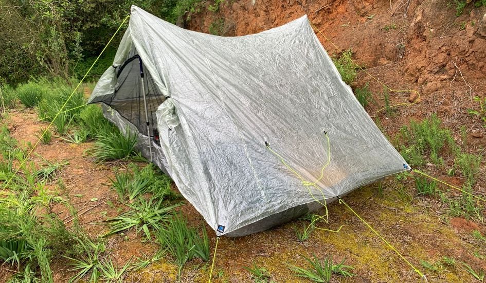 Zpacks Triplex tent stake and set up