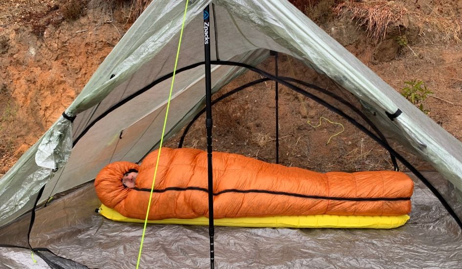 900 loft down sleeping bag