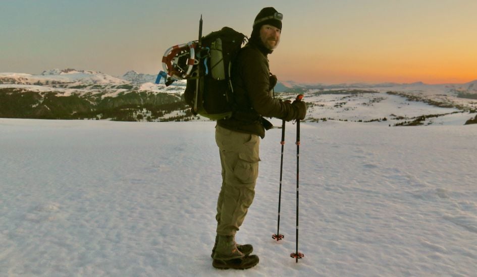 Testing the Patagonia Down Sweater Jacket in cold weather